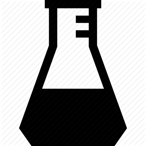 512x512 Conical Flask, Erlenmeyer Flask Icon