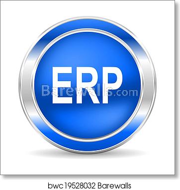 362x382 Erp Icon, Art Print Barewalls Posters Prints