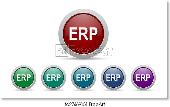 560x355 Free Art Print Of Erp Icon Freeart