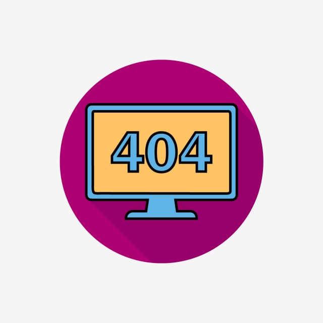 640x640 Error Or Not Found Button Icon In Gray Background, Error