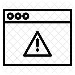 256x256 Error Icon Of Line Style