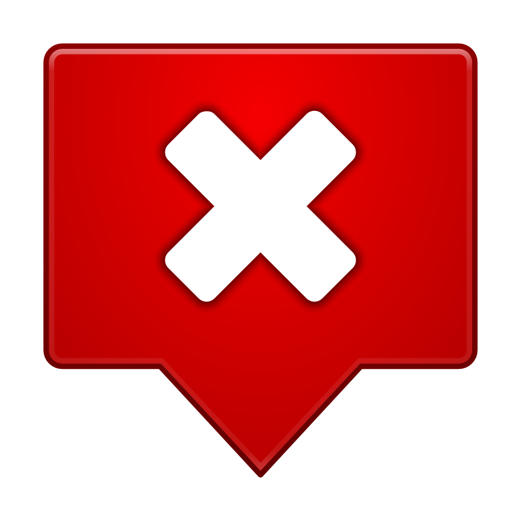 1024x1024 Status Dialog Error Icon Matrilineare Iconset Sora Meliae