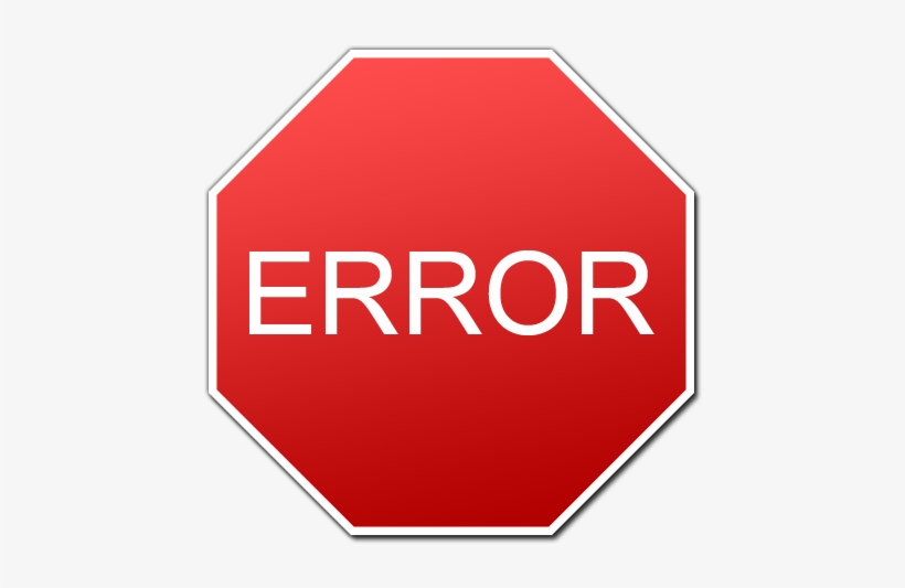 820x533 Error Icon