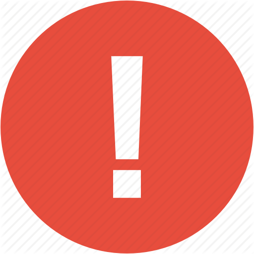 512x512 Alert, Danger, Error, Exclamation Mark, Mark, Problem, Warning Icon