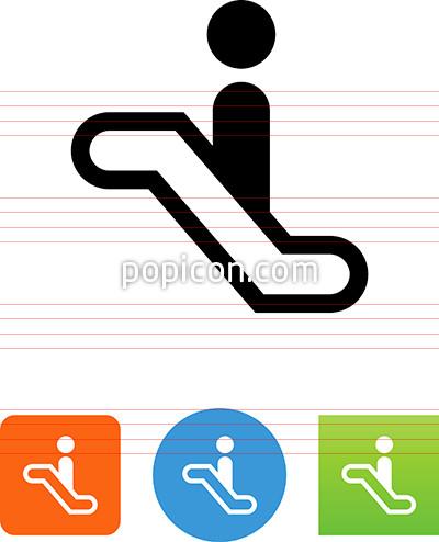 400x494 Escalator Icon