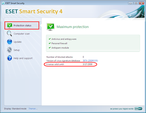 480x372 Eset Antivirus License Expiration
