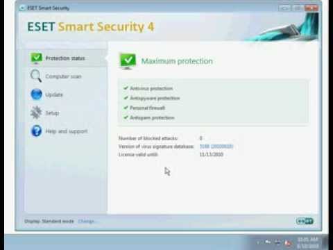 480x360 Display The Eset Icon In The System Tray