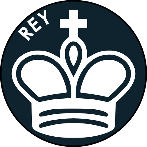 Chess King Vector Icon 500x500 Chess King Vector Icon