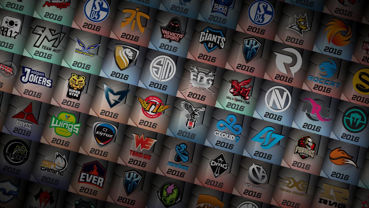 1280x720 Esports Team Icons Return League Of Legends