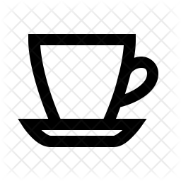 256x256 Espresso Cup Icon Of Line Style