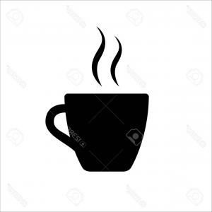 300x300 Photostock Vector Espresso Icon Strong Coffee In Espresso Cup