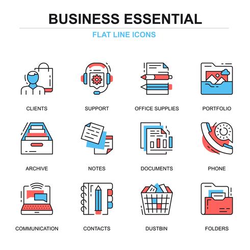 490x490 Business Essential Icon Sets