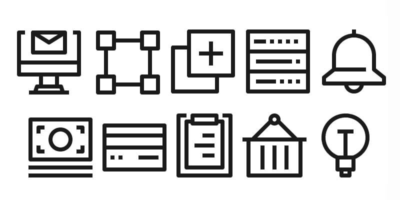 800x400 Essential Icon Collection Bypeople