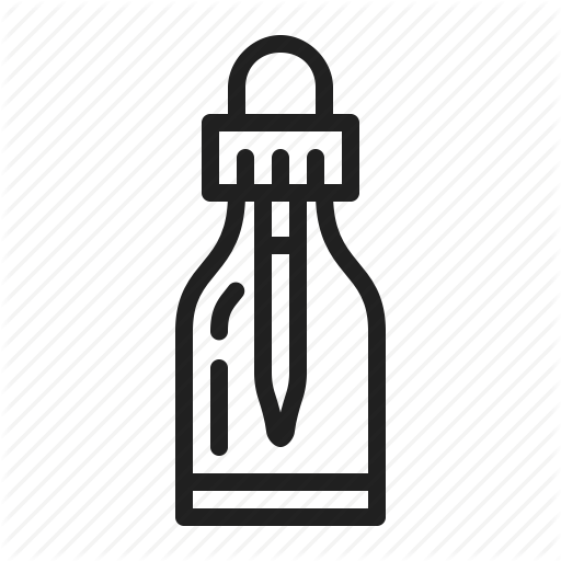 512x512 Bottle, Dropper, Essential, Oil Icon