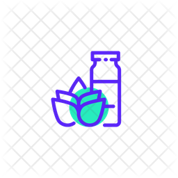 256x256 Essential Oil Icon Of Line Style