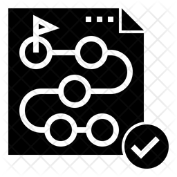 256x256 Method Establish Icon Of Glyph Style