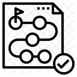 256x256 Method Establish Icon Of Line Style