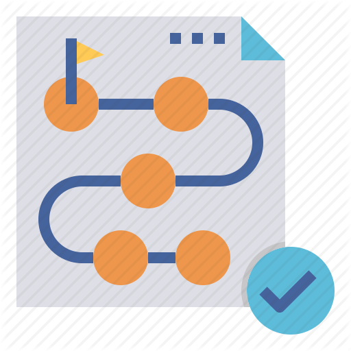 512x512 Establish, Method, Path, Plan, Program, Timeline Icon