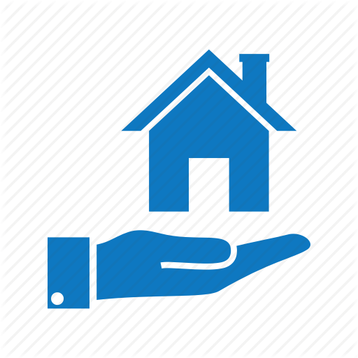 512x512 Hand, House, Property, Read Estate, Sell Icon