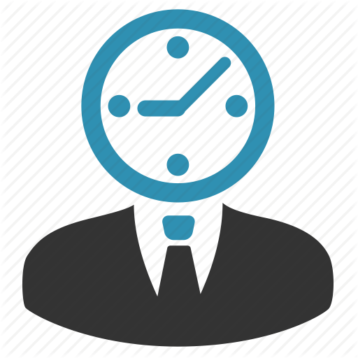 512x512 Clock, Estimate, Manager, Time, Worker Icon