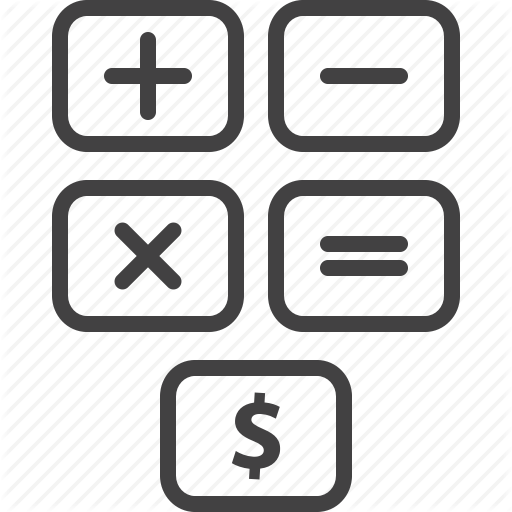 512x512 Budget, Calculations, Calculator, Cost, Estimate, Payroll, Quote Icon