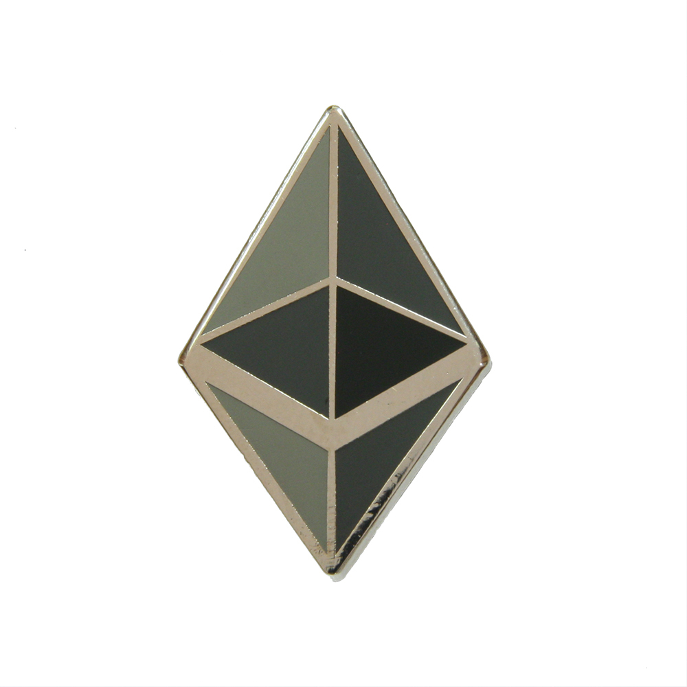 1000x1000 Ethereum Icon Lapel Pin