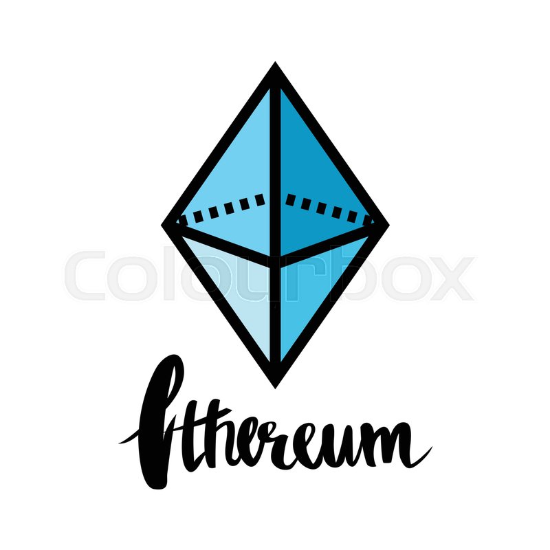 800x800 Ethereum Symbol Icon, Vector Stock Vector Colourbox