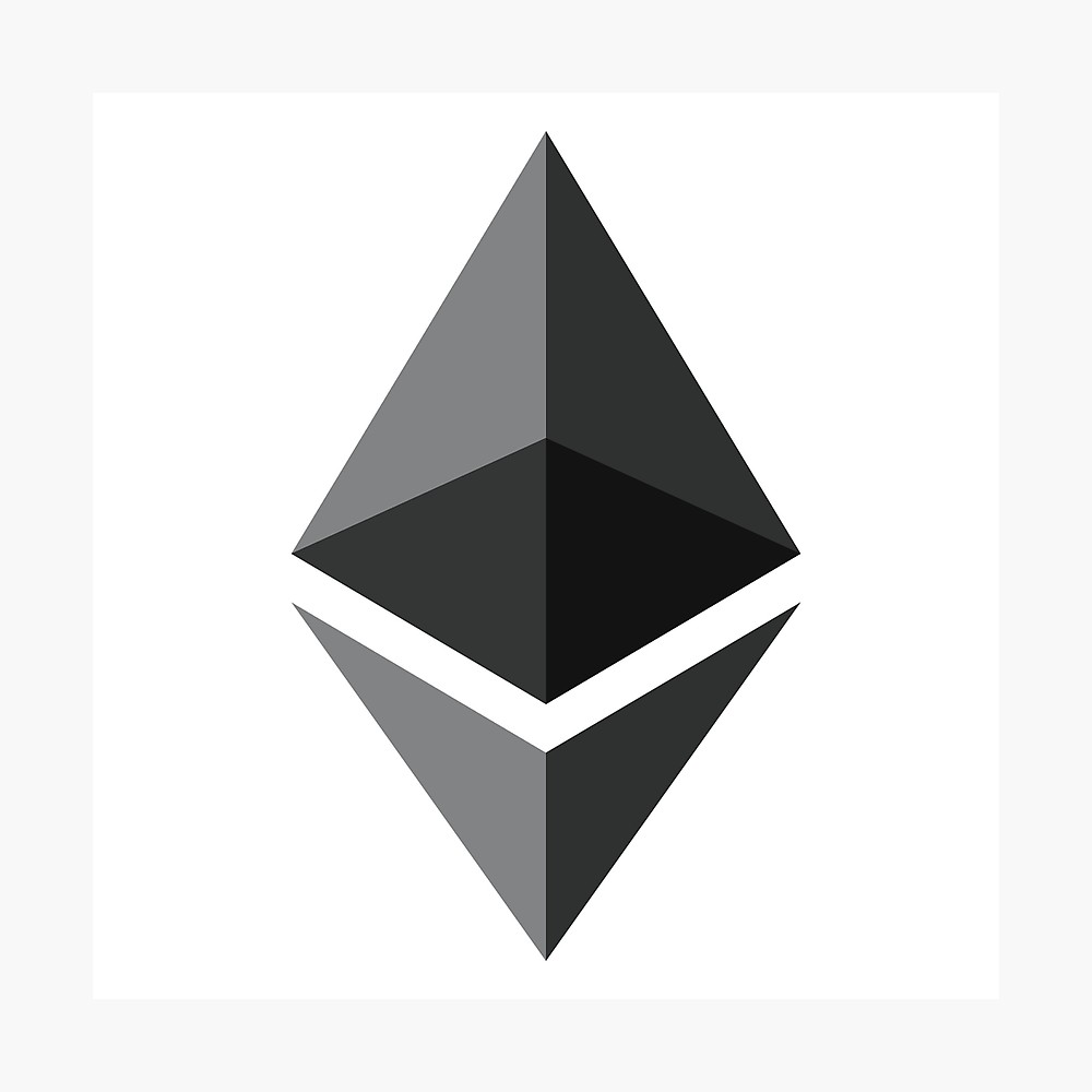 1000x1000 Ethereum Icon Pocket Photographic Print