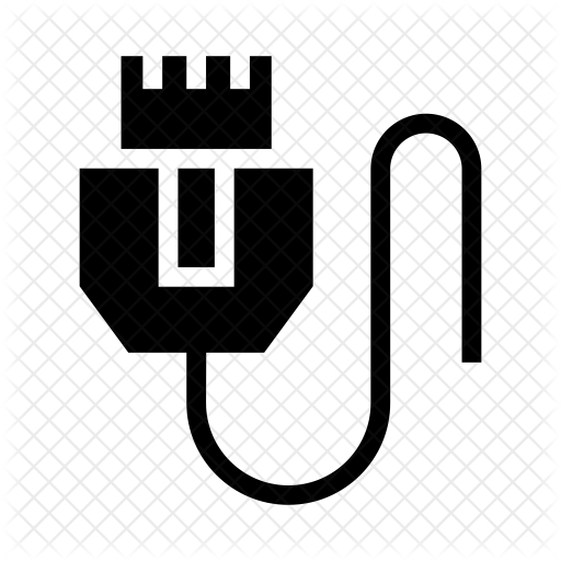 512x512 Cable Icon Of Glyph Style