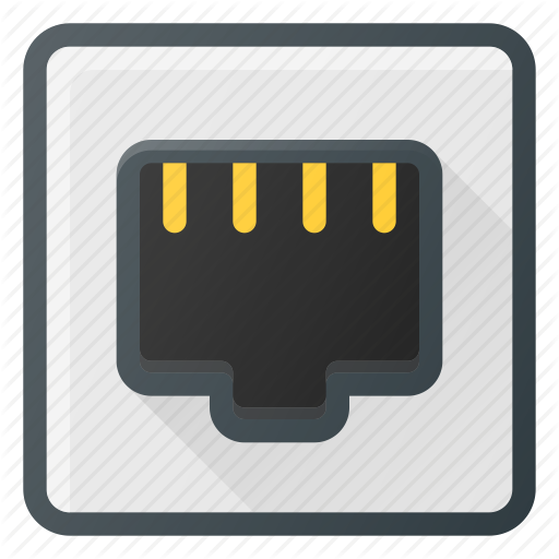 512x512 Ethernet, Network, Plug, Port Icon