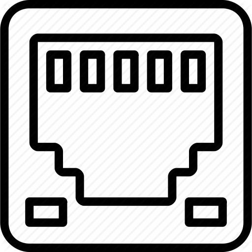 512x512 Component, Computer, Ethernet, Hardware, Pc, Port Icon