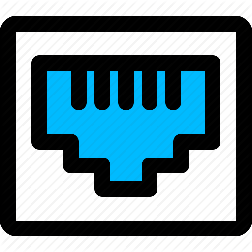 512x512 Ethernet, Internet Socket, Lan, Lan Port, Port Icon