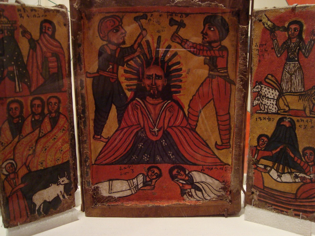 1024x768 Ethiopian Icon This Is An Early Ethiopian Christian Icon