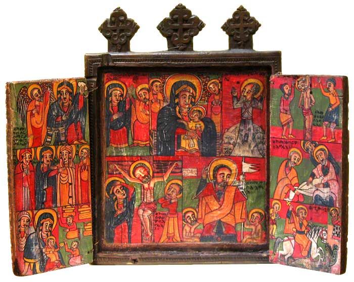 700x557 Large Ethiopian Icon Ethiopian Orthodox Tewahedo Church Art
