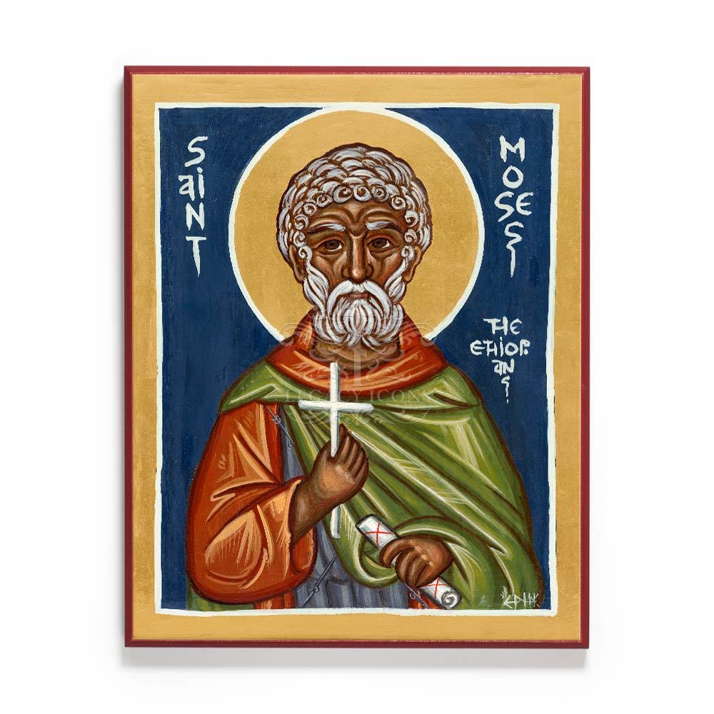 1000x1000 Saint Moses The Ethiopian Icon