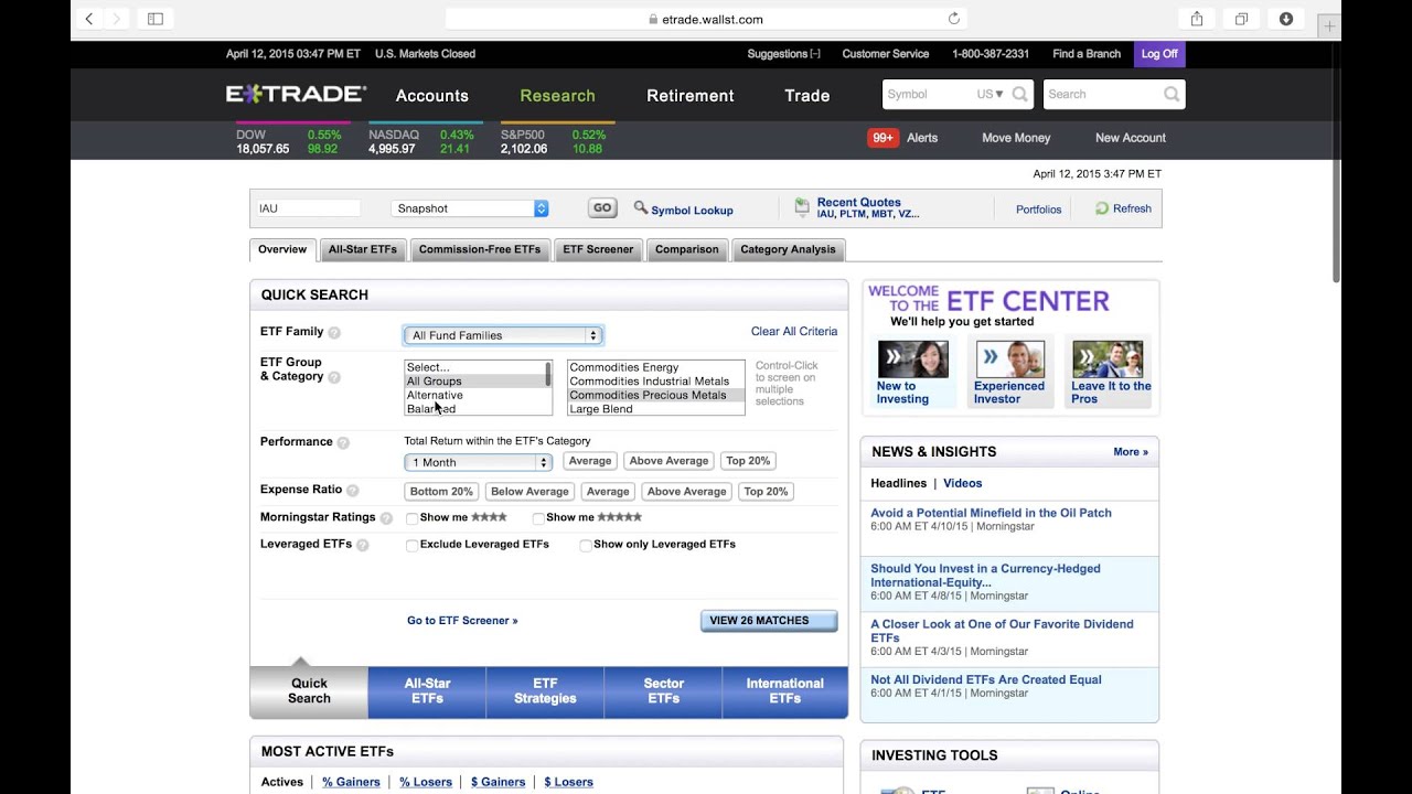 How To Invest Into Gold With Etrade 1280x720 How To Invest Into Gold With Etrade