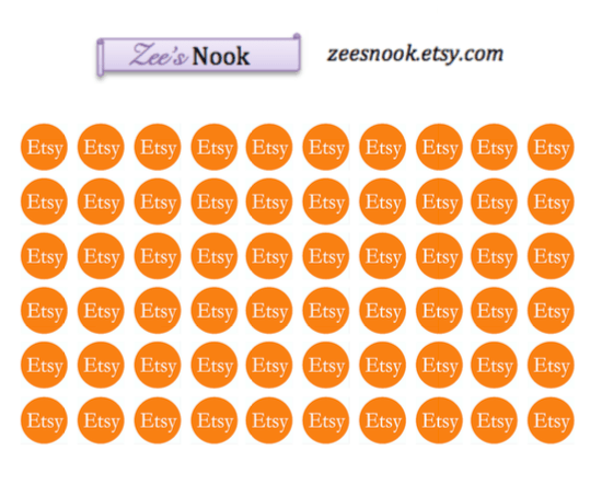 550x443 Etsy Icon Stickers