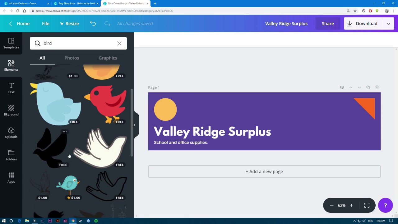 1280x720 How To Create Etsy Shop Banner Icon For Free