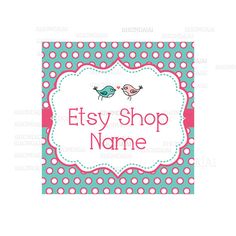 Etsy Shop Icon