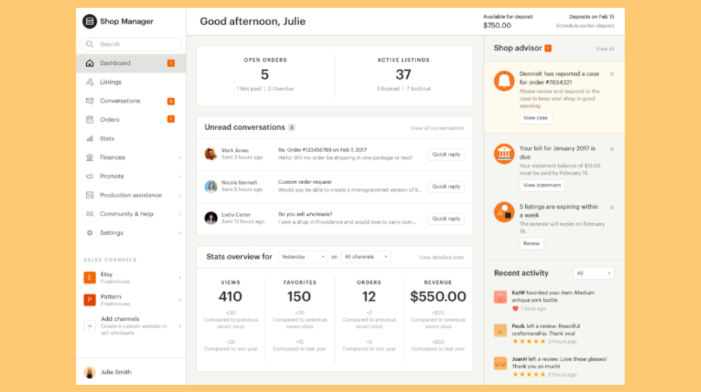 1000x560 Etsy Introduces Seller Hub, Better Inventory Management