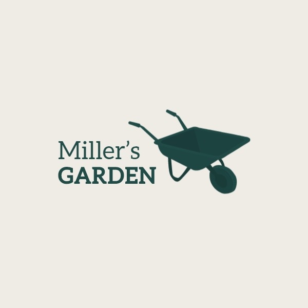 600x600 Online Green Planting Gardening Logo Etsy Shop Icon Template