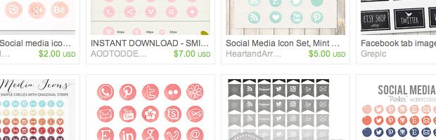 620x200 Places To Find Social Media Icons For Your Website