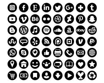 340x270 Social Media Icons Etsy