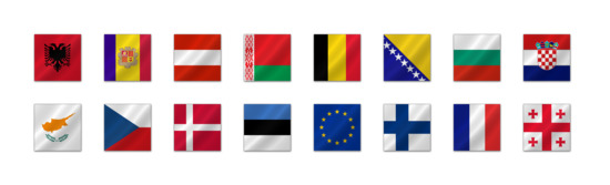 550x167 European Flags Icons Set Png Free Download, Icon Easy