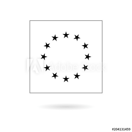 500x500 European Union Flag, Eu Flag, Star Icon