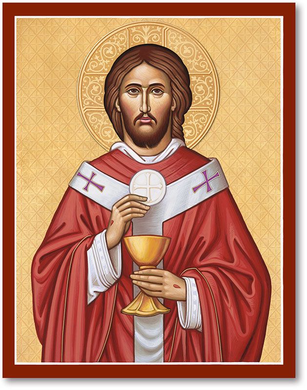 Christ The High Priest Icon Churchs Eucharist, Monastery Icons 629x800 Christ The High Priest Icon Churchs Eucharist, Monastery Icons