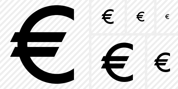 580x290 Euro Icon Symbol Black Professional Stock Icon And Free Sets