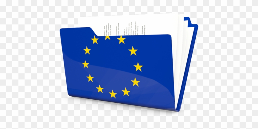 840x422 Europe Flag Folder Icon, Hd Png Download