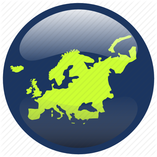 512x512 Continent, Europe, Globe, Map, World Icon