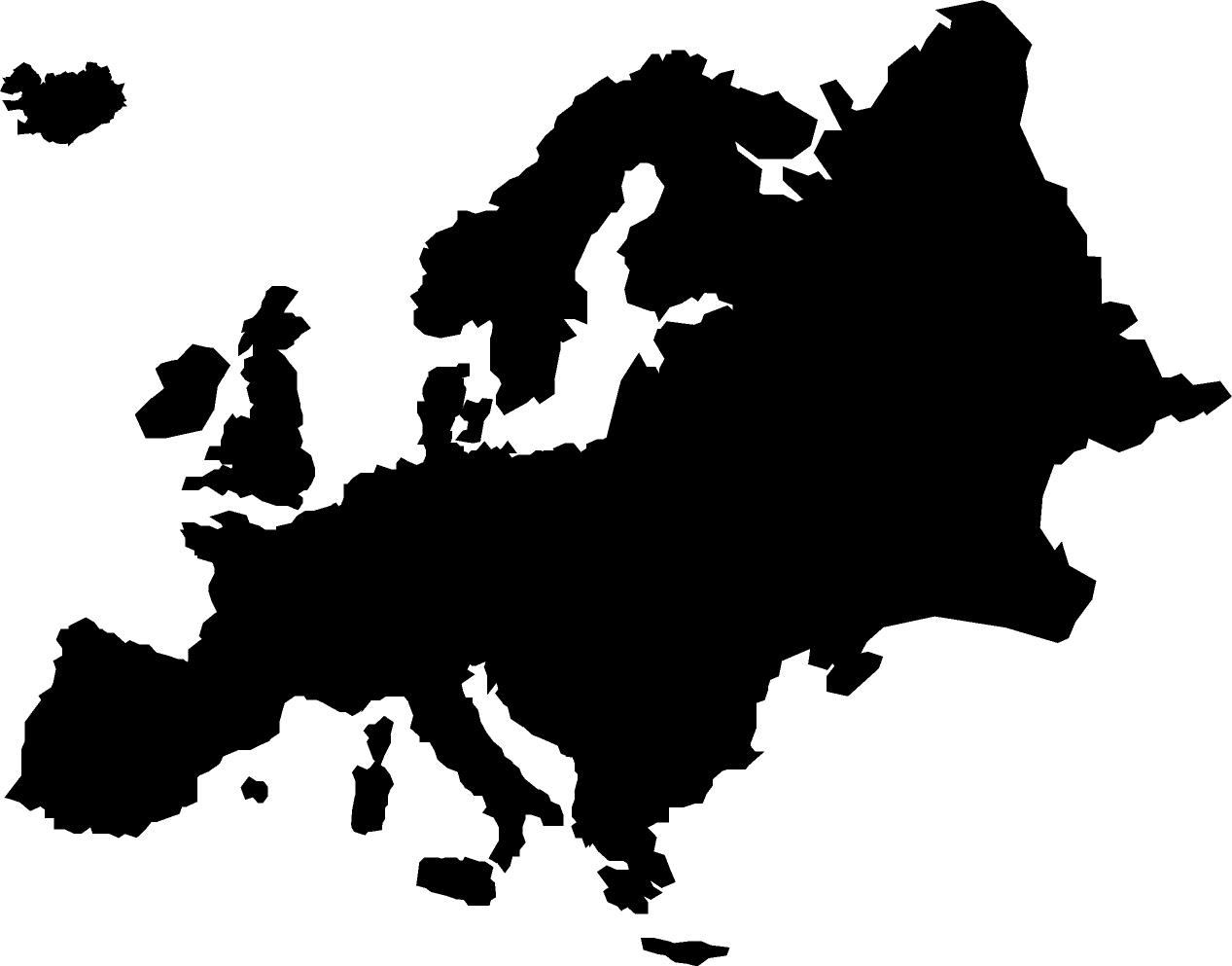 Europe Map Icon